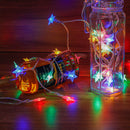 8M 80LED Star Fairy String Light USB Lantern Festival Outdoor Waterproof Decoration