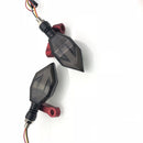 Universal 2X Motorcycle Turn Signal LED Lights Daytime Running Warning Lamp Race Light