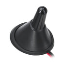 Universal Black 3 cm Car Antenna Aerial Audio Stereo Adapter
