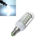 5X E14 7W White 36 SMD 5730 LED Corn Light Lamp Bulbs AC 220V