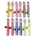 12Pcs/Lot Adjustable Pet Cat Safety Collar with Bell Reflective Breakaway Cat Dog Collar