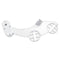 2 Function Non-Electric Toilet Portable Bidet Seat Dual Water Spray Adjustable Mechanical Bidet