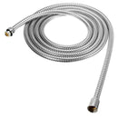 3M Stainless Steel Shower Hose Soft Shower Water Pipe Flexible Bathroom Water Pipe Silver Plumbing Hoses