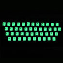 Fluorescent Keyboard Cover Stickers Luminous Waterproof Keyboard Protective Film
