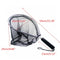 Fly Fishing Landing Handle Net Nomad Rubber Fish Nylon Mesh Trout Bag Tackle