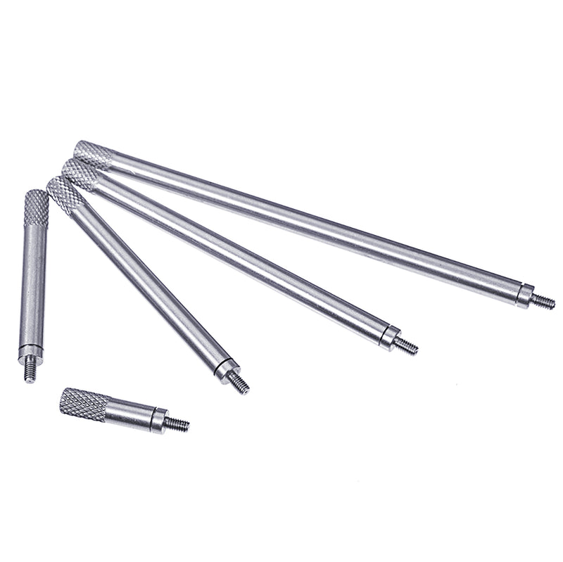 5 Pcs Dial Digital Indicator Depth Gauge Tool Interchangeable Extension Rod M2.5 20 40 60 80 100mm