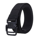 125cm AWMN S10 3.8cm Nylon Double Ring Buckle Men Women Heavy Duty Rigger Military Tactical Belt