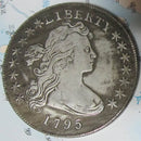 Flowing Hair Half Dollar Coin United States Of Liberty American Coins USA 1795 Decorations