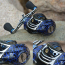 ZANLURE 6.3:1 14+1 BB Metal Baitcasting Fishing Reel Magnetic Braking System Left/Right Sea Fishing
