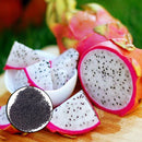 Egrow 50 Pcs/Pack Pitaya Seeds Red White Dragon Fruit Tree Seed for Outdoor Courtyard Plants