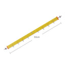 KEPU J21030 50cm Wooden Lever Ruler Straight Ruler Physical Mechanics Experimental Equipment Balance Measuring Tools School Teaching Instrument