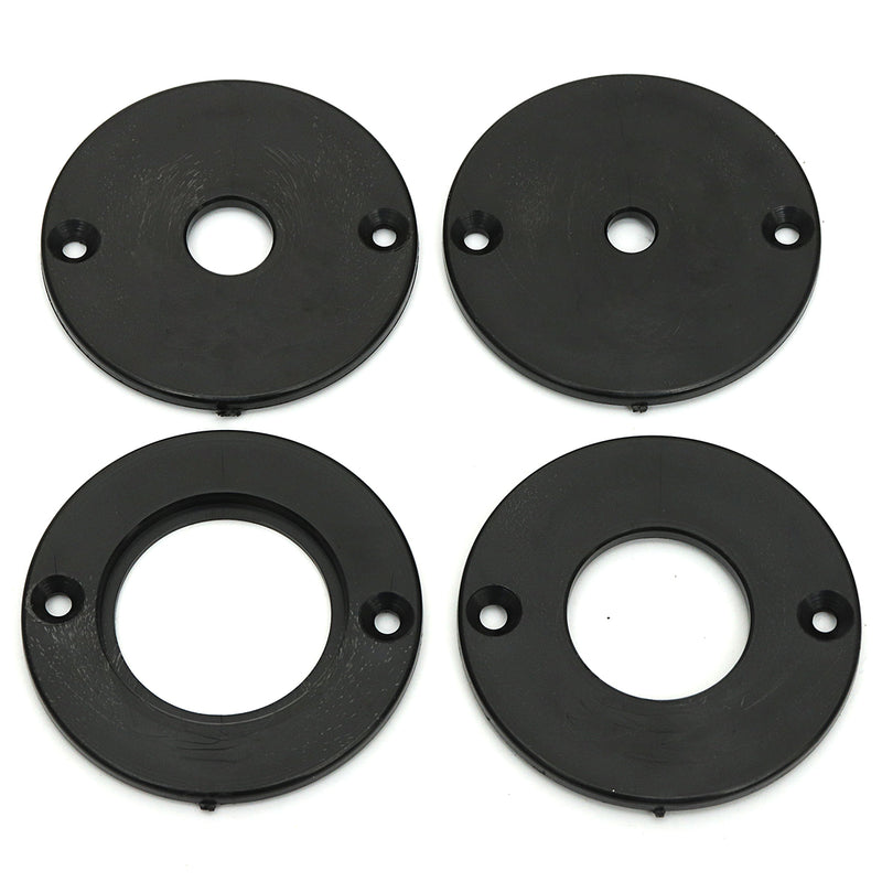 Aluminum Router Table Insert Plate With Rings and Screws for 62x70mm Woodworking Benches