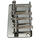 Zebra 4 String Bass Bridge Guitar Tremolo Bridge for Fender Jazz Bass Guitar with 5 Screws