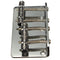 Zebra 4 String Bass Bridge Guitar Tremolo Bridge for Fender Jazz Bass Guitar with 5 Screws