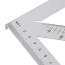 Woodworking 45/90 Degree Triangle Ruler Carpenter L Square Marking Ruler Angle Ruler