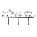 KCASA KC-WH09 Creative Wall Mount Metal Hook Bedroom Bathroom Hat Key Door Hanger