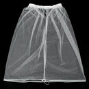 Toilet Buddy Petticoat for Bridal Wedding Dress Gather Skirts Underskirt 65-105cm