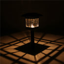 LED Solar Lights Waterproof Column Headlight Lawn Lamp for Outdoor Garden Yard