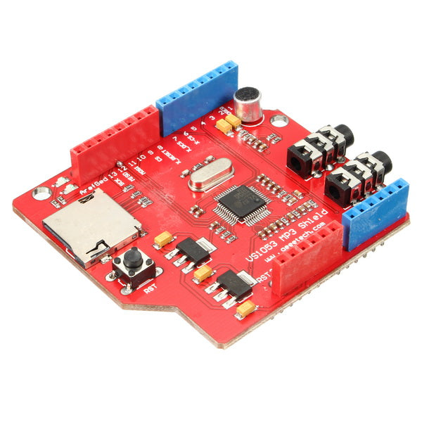 MP3 Music VS1053B Shield Board With TF Card Slot Work With  UNO MEGA