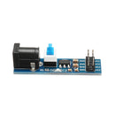 3Pcs AMS1117 5V Power Supply Module With DC Socket And Switch
