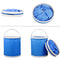 11L Oxford Portable Bucket Foldable Outdoor Hiking Camping Fishing Car Washing Folding Bucket Basin