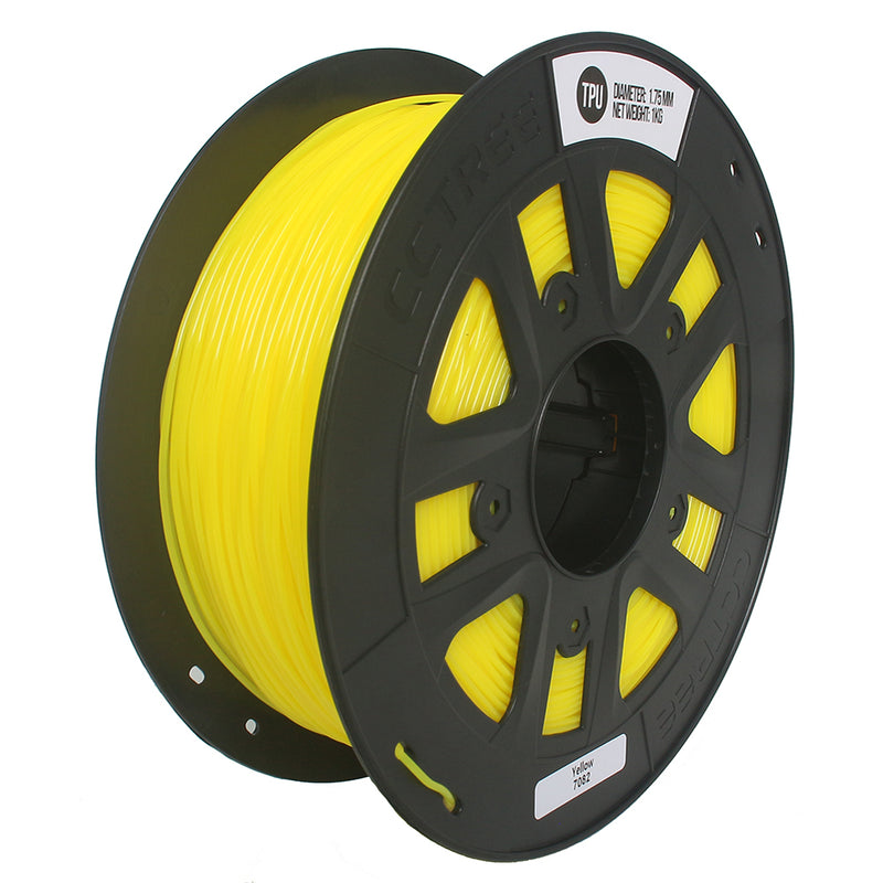 CCTREE Black/White/Red/Transparent/Yellow 1.75mm 1Kg/Roll TPU Filament for 3D Printer Reprap