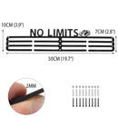 Urban Active Sports Medal Holder No Limits Medal Display for 60 Medals Display Box