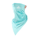 Motorcycle Summer Ice Silk Sunscreen Triangle Riding Face Mask Magic Cool Headscarf