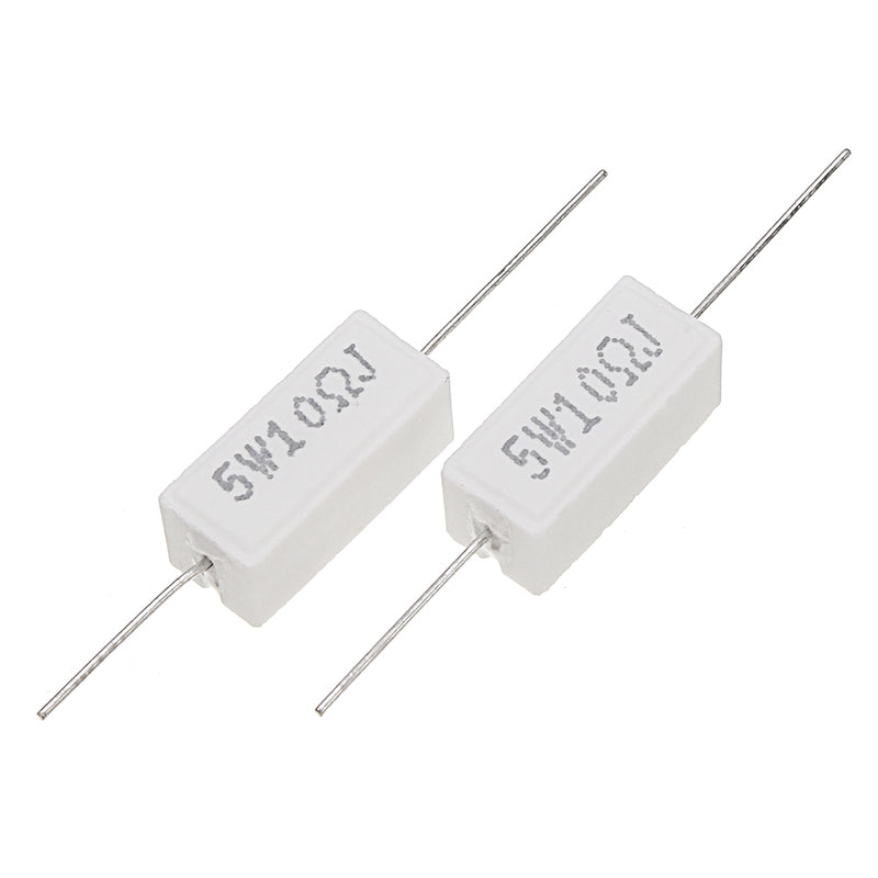 30pcs 5W 10 ohm 10R Ceramic Cement Resistor