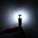 2pcs 12V Ba9s 2W 100LM 6000K T4W White 6 SMD LED Dashboard License Wide Light Lamp Motorcycle Car