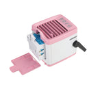 USB Mini Handle Air Cooler Humidifying Purifying 300mL Water Tank LED Light Fan