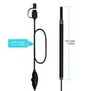 Y.F.M3 In 1 Ear Cleaning Endo-Scope HD Visual Ear Spoon Multifunctional Earpick Ear Care Health