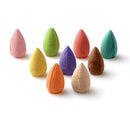 45PCS Cones Backflow Incense Burner Floral Cone With Tray Fragrance Scent Tower Mixed Aromatherapy Fresh Air