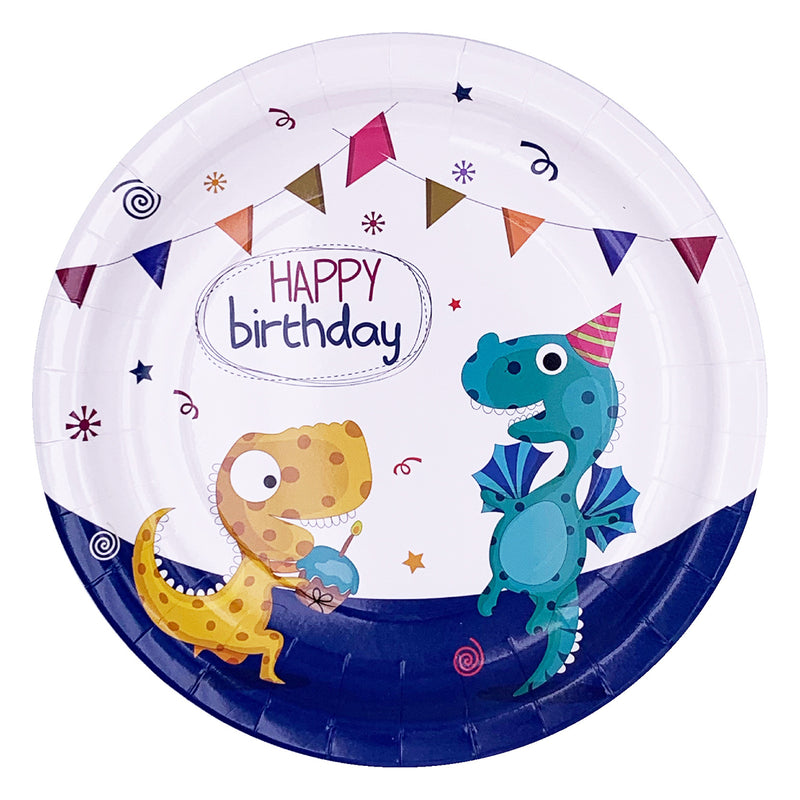 Children's Party Supplies Birthday Decorations Set Cartoon Cake Paper Cup