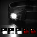 XANES 650LM Smart Light Sensor Headlamp Telescopic Zoom Aluminum Alloy Headlamp 5 Modes USB Rechargeable Waterproof Outdoor Camping Hiking Cycling Fishing Light