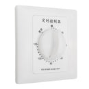 High Power Pump Motor Timer Switch Countdownn 30/60/120 Min 86 Panel AC 220V 10A