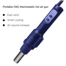 ROHS RG60 560W Portable Hot Air Blower 80-600 Temperature Adjustable BGA Rework Soldering Station 220V