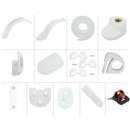 BIKIGHT 13Pcs Scooter Wheel Fender Set For Xiaomi M365/Pro Electric Scooter Front Rear Fender Rear Fender Fastener Tail Light Mat