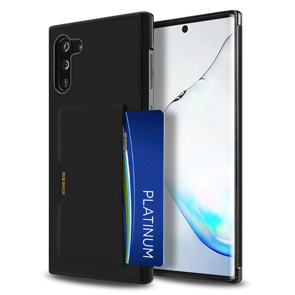DUX DUCIS with Credit Card Slot PU Leather Shockproof Protective Case for Samsung Galaxy Note 10 / Galaxy Note 10 5G