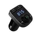 Universal Dual USB Charging Port FM TF Card U Disk bluetooth MP3 Player with Mic for Mobile Phone