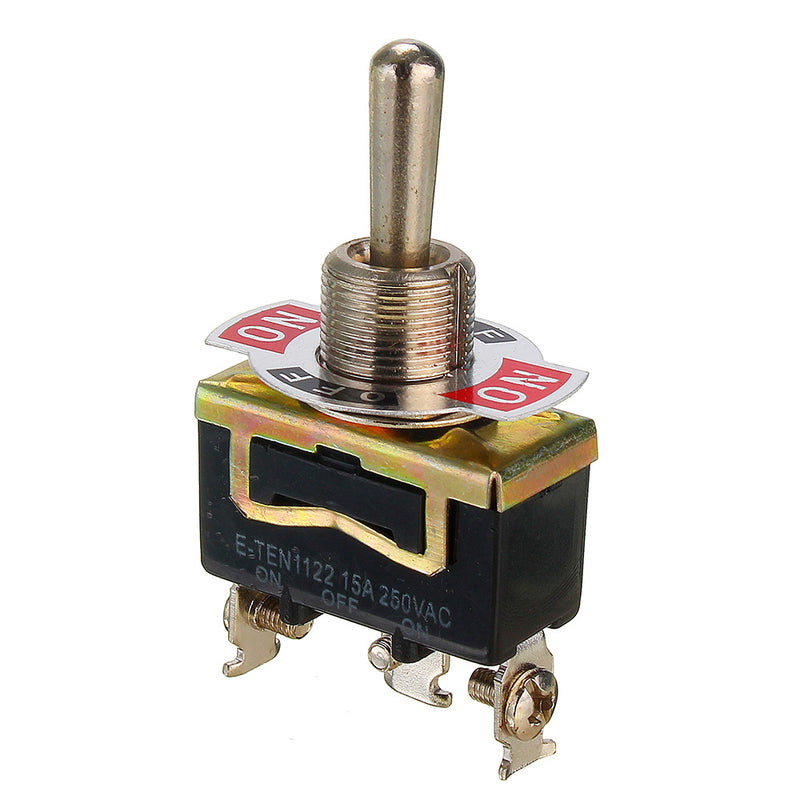 Heavy Duty Metal Toggle Flick Switch ON OFF ON 12V SPDT