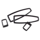 Carbon Fiber Car Interior Window Switch Button Cover Trim For BMWF20 F21 F30 F34