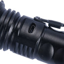 SKYWOLFEYE 16340 Battery Flashlight 4 Modes 300 Lumens LED Work Light USB Rechargeable Emergency Lantern UV Violet Light