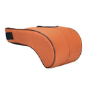Adjustable Leather Slow Rebound Cotton Car Neck Waist Lumbar Protector Headrest Pillow Automobile Cushion