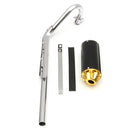 110cc 125cc 140cc Performance CNC Exhaust Pipe System Muffler Gold Pit Dirt Bike