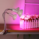 E27 30CM Three Heads Bulb Adapter Lampholder Clip With Switch for Grow Plant Light Bulb