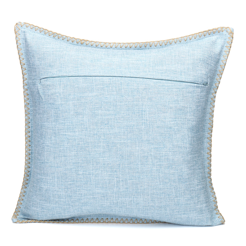 45x45cm Flax Throw Pillow Case Cushion Cover Seat Sofa Case Home Bedroom Decoration