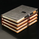 A5 PU Leather Vintage Journal Notebook Lined Paper Notepad Diary Planner with Buckle