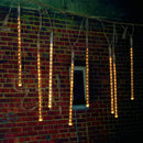 Outdoor 30cm USB LED Meteor Shower Rain 8 Tubes Xmas Light with US Plug