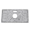 Woodworking Aluminum Alloy Router Table Insert Plate Mounting Base Plate For Makita 700C